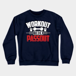 Lift Weight Lifting Gym Enthusiast Workout Fitness Distressed Style Crewneck Sweatshirt